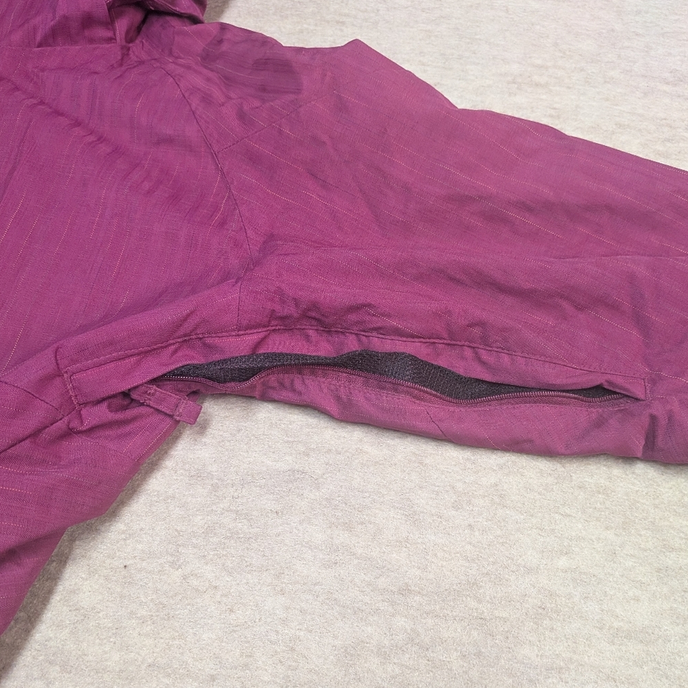 Columbia Titanium Women's Med Berry Pink Winter Jacket Coat Waterproof Details!! - Picture 9 of 16
